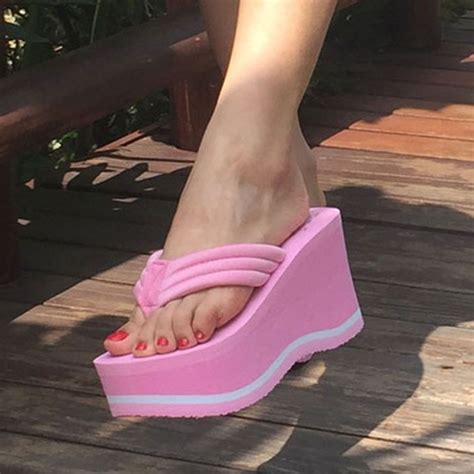 platform flip flops porn|Platform Flip Flops Porn Videos 